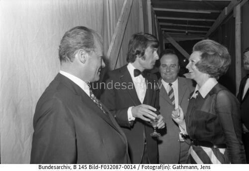 Kanzleramt, Sommerfest, Udo Jürgens, Willy Brandt