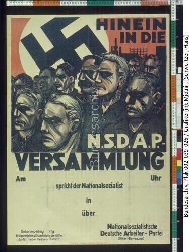 Mitgliederwerbung der NSDAP