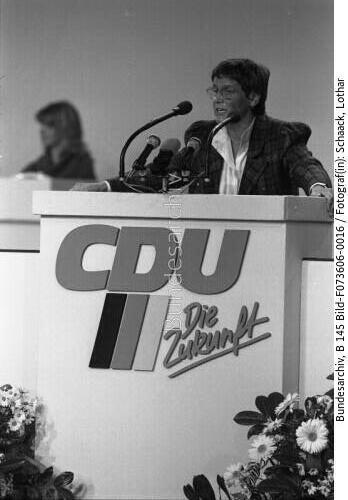 Mainz, CDU-Bundesparteitag, Süssmuth