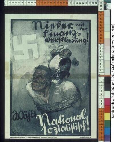 Reichstagswahl, NSDAP-Wahlplakat