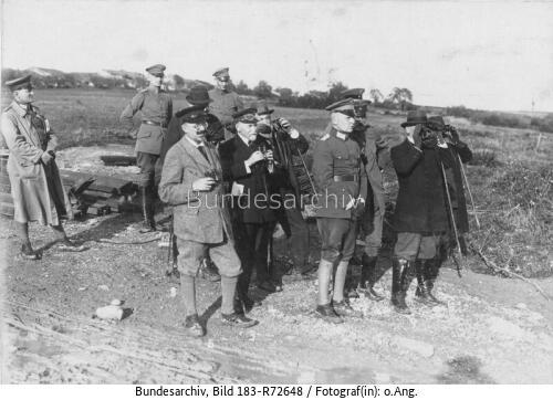 Westfront, Besuch von Reichstagsabgeordneten