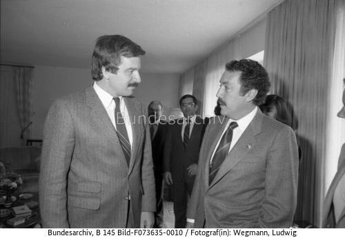 Bonn, AA, Möllemann mit Präsident von Guatemala