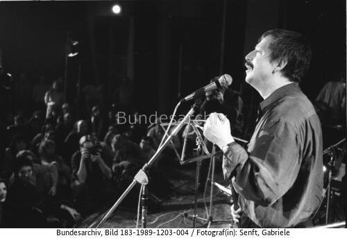 Berlin, Konzert Wolf Biermann