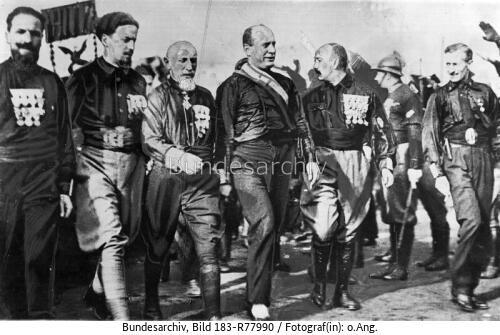 Italien, "Marsch auf Rom", Mussolini