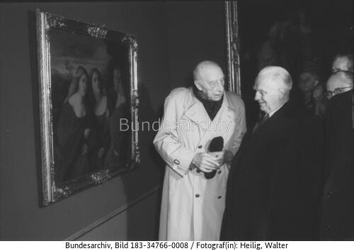 Berlin, Nationalgalerie, Wilhelm Pieck, Ludwig Justi