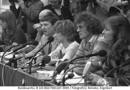 Bonn, Pressekonferenz der Grünen, Bundestagswahl