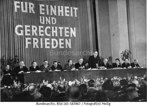 Berlin, 6. Tagung des Deutschen Volksrats