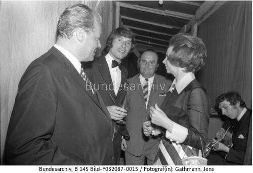Kanzleramt, Sommerfest, Udo Jürgens, Willy Brandt