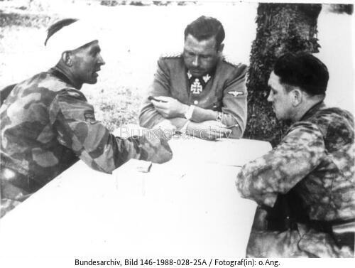 Frankreich, Kurt Meyer, Fritz Witt, Max Wünsche
