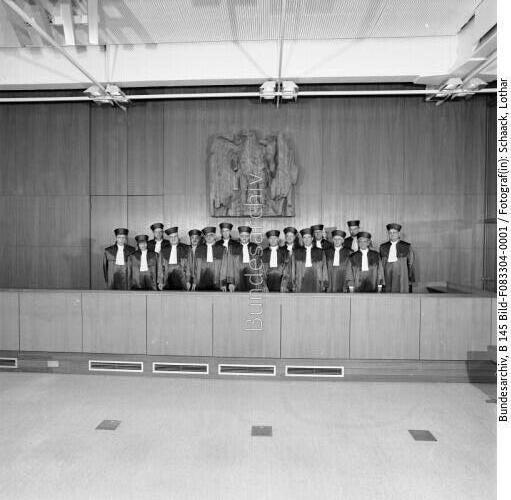 Karlsruhe, BVerfG, I. und II. Senat