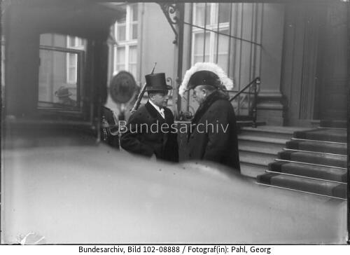 Julius Curtius und Karl von Schubert