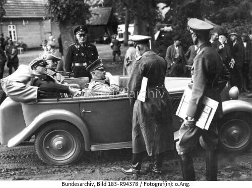 Herbstmanöver bei Celle, v. Lettow-Vorbeck, Keitel