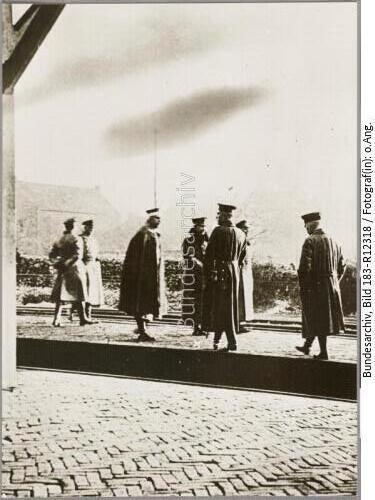 Eijsden, Kaiser Wilhelm II. auf Weg ins Exil