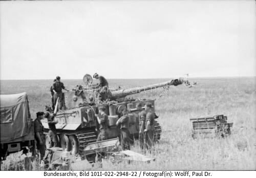 Russland, Panzer VI (Tiger I), Munition