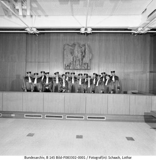 Karlsruhe, BVerfG, I. und II. Senat