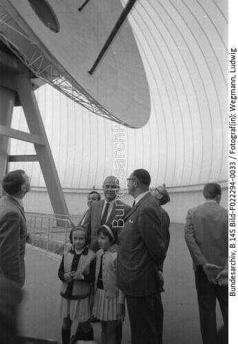 Bochum, Sternwarte, Besuch John Glenn