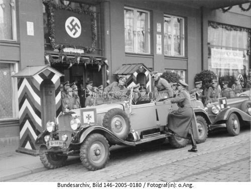 Anschluss sudetendeutscher Gebiete