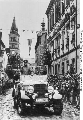 Anschluß sudetendeutscher Gebiete, Hitler