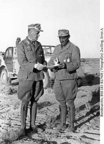 Nordafrika, Ludwig Crüwell, Fritz Bayerlein