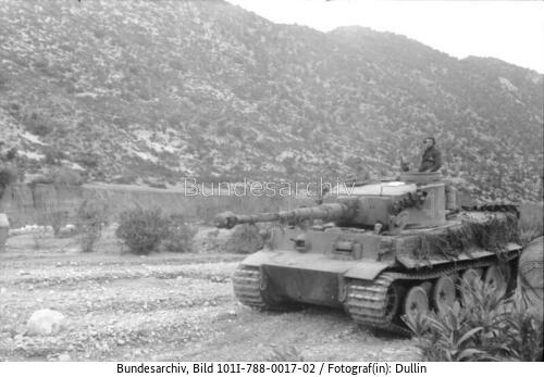 Tunesien, Panzer VI (Tiger I)