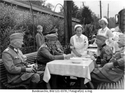 Verdun, Verpflegung, Bahnhof