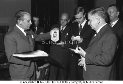 Bonn, Oberbürgermeister mit Besuch aus Uruguay