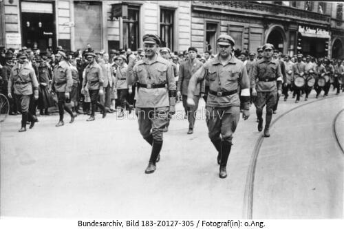 Berlin, RFB-Demonstration, Thälmann, Leow