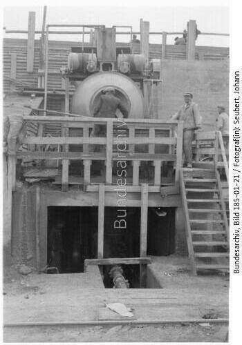 Bremen, U-Bootbunker "Valentin", Betonmischer