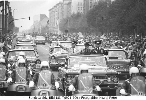 Berlin, Besuch Bykowski, Jähn, Konvoi