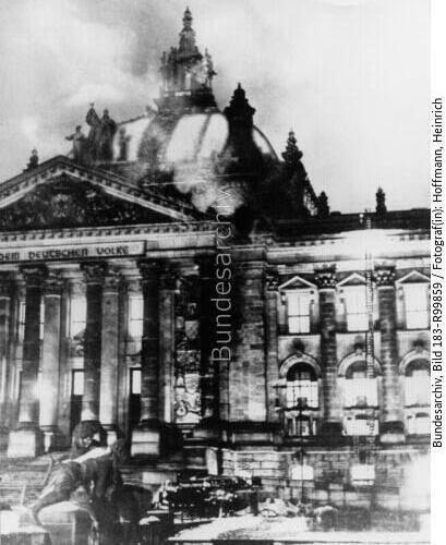 Berlin, Reichstagsbrand