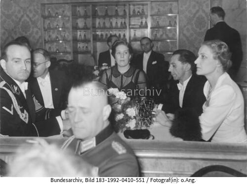 Berlin, Presseball, Joseph Goebbels
