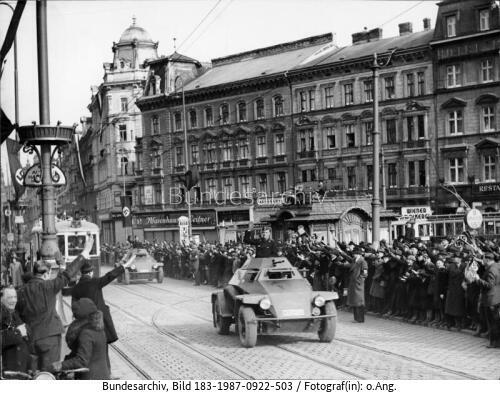 Wien, Einmarsch deutscher Truppen, Spähpanzer