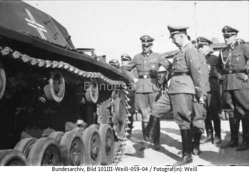 Metz, Heinrich Himmler bei Waffen-SS