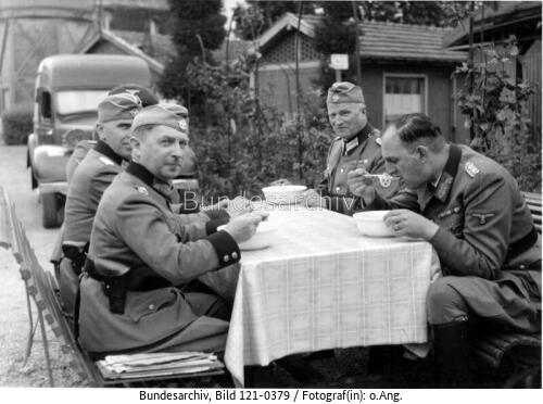 Verdun, Verpflegung, Dienstreise