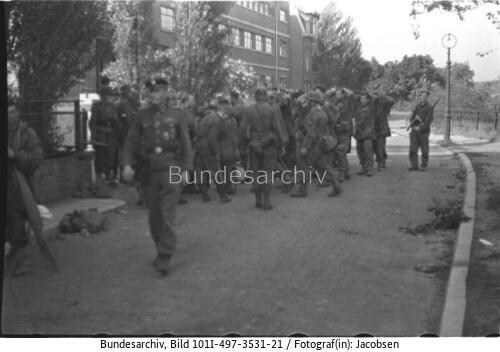 Bei Arnheim/Nymwegen, britische Gefangene