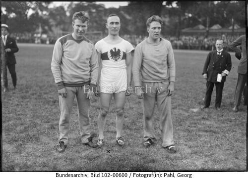 Berlin, US-Leichtathleten, Hubert Houben