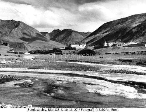 Tibetexpedition, Landschaftsaufnahme, Ralung