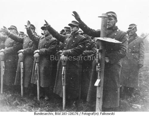 Ostpreußen, Volkssturm-Vereidigung