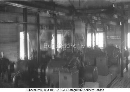 Bremen, U-Bootbunker "Valentin", Maschinenraum