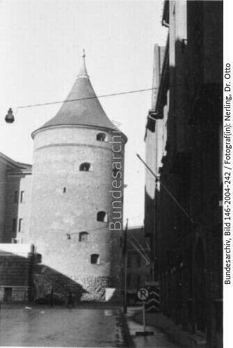 Riga, Wallstraße, Pulverturm