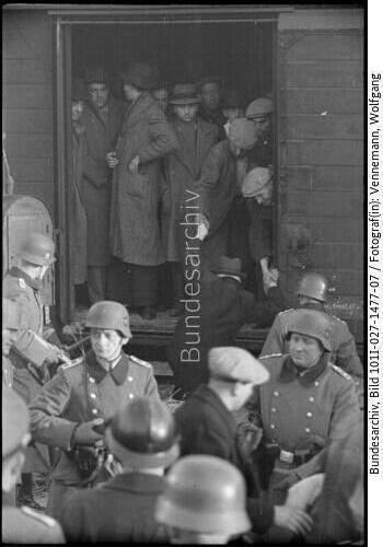 Marseille, Gare d'Arenc, Deportation von Juden