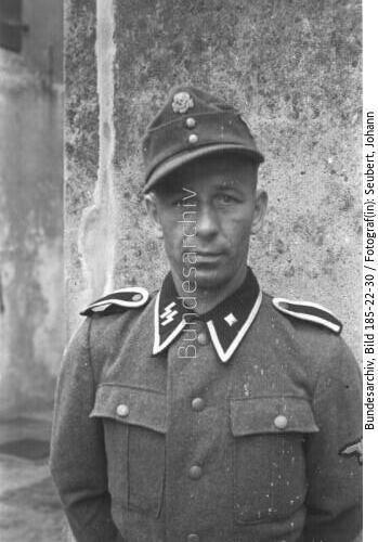 Bremen, U-Bootbunker "Valentin", SS-Mann