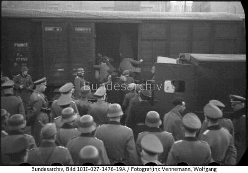 Marseille, Gare d'Arenc, Deportation von Juden