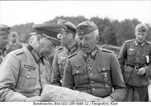 Russland, Erich Brandenberger, Erich v. Manstein