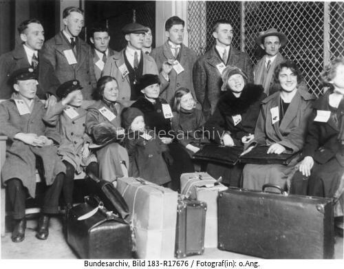 USA-Einwanderer auf Ellis Island