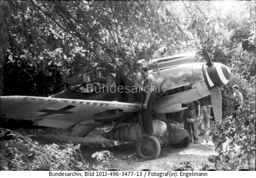 Flugzeug Me 109