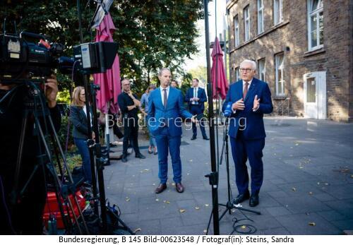Bundespräsident Frank-Walter Steinmeier auf "Ortszeit" in Hattingen 2026
