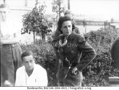 Polen, Leni Riefenstahl, Dreharbeiten