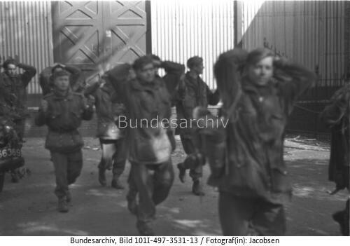 Bei Arnheim/Nymwegen, britische Gefangene