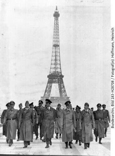 Paris, Eiffelturm, Besuch Adolf Hitler